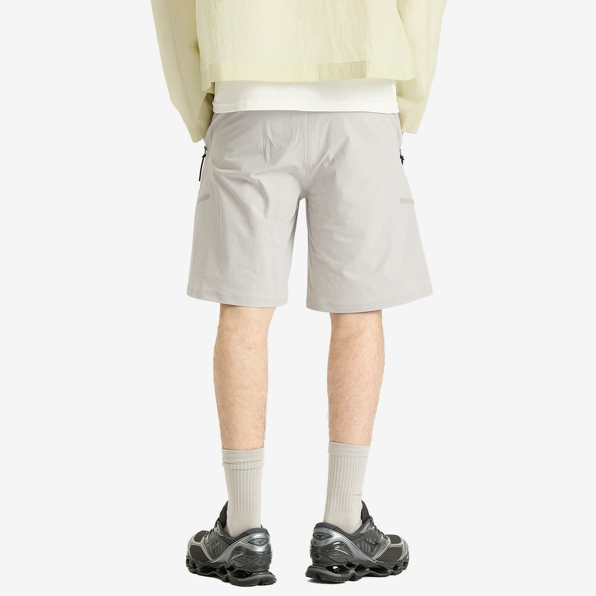 Hiking Patrol Men's Technical Shorts in Light Grey