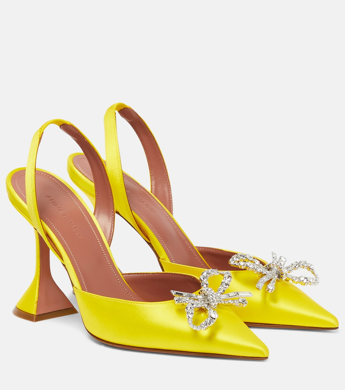 amina muaddi slingback