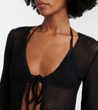 Montce Crochet beach cover-up