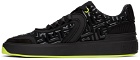 Balmain Black Skate Low Sneakers