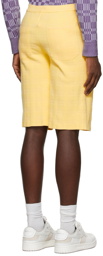 Jacquemus Yellow 'Le Shorts Citron' Shorts