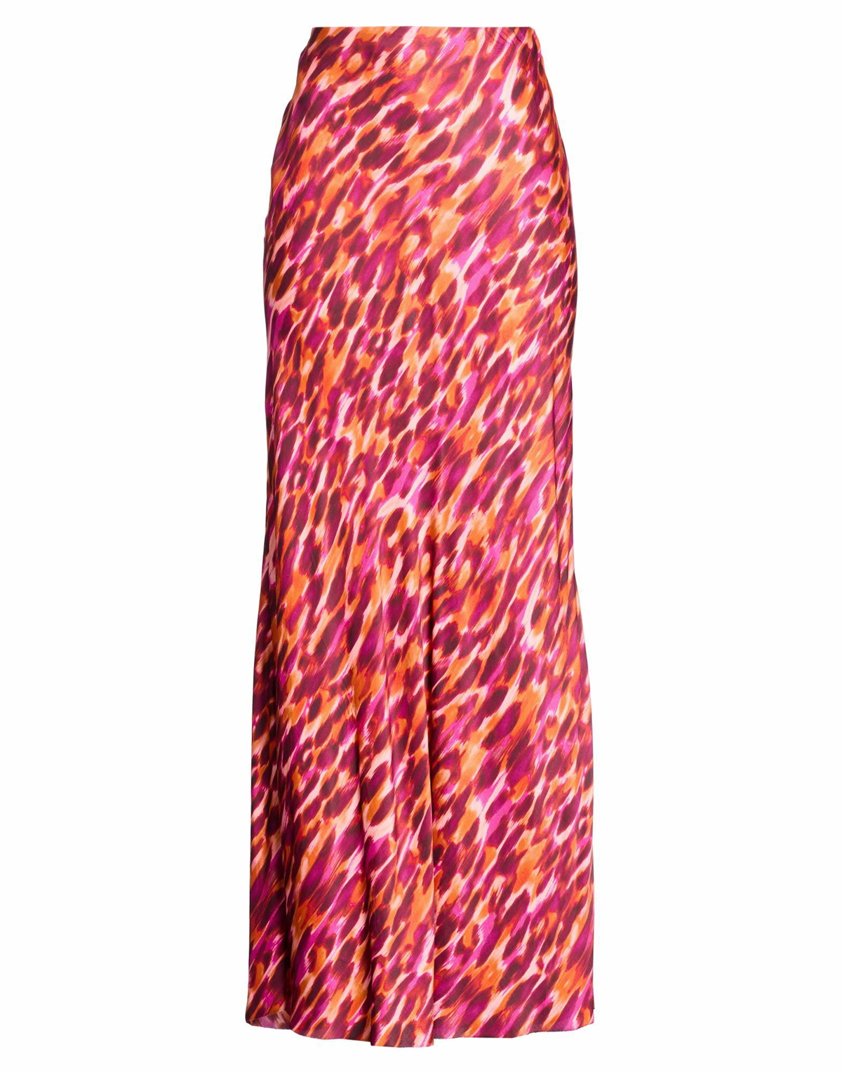 Jucca Womens Maxi skirt Rust