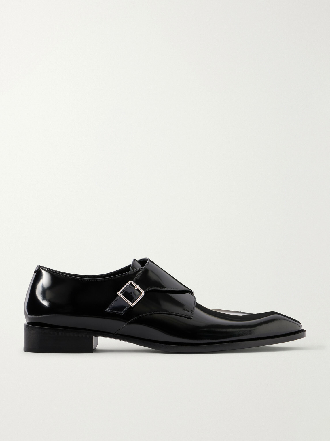 SAINT LAURENT - Connor Leather Oxford Shoes - Black