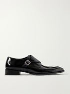 SAINT LAURENT - Connor Leather Oxford Shoes - Black