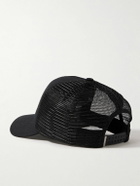 AMIRI - Logo-Embroidered Cotton-Canvas and Mesh Trucker Cap