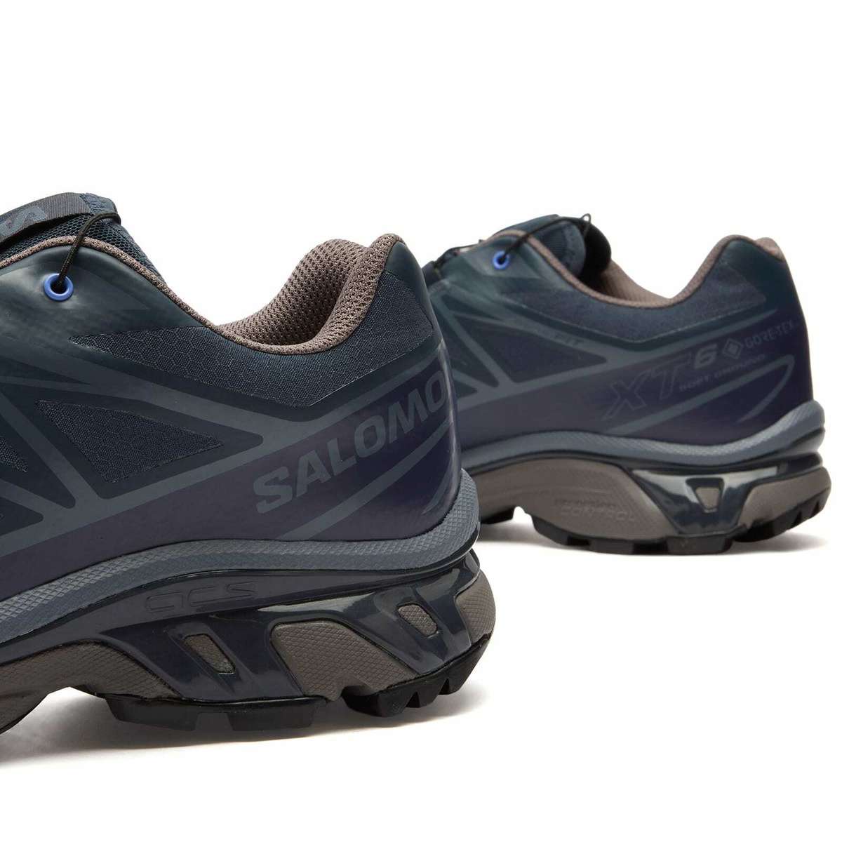 Salomon XT-6 GTX Sneaker in Blue Nights/Astral Aura/Plum Kitten