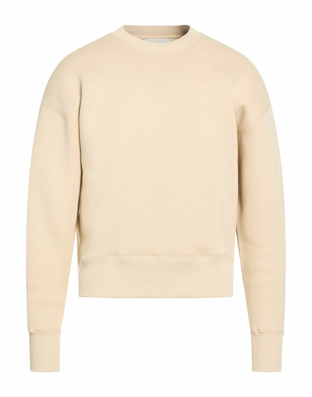 Photo: Ami Alexandre Mattiussi Mens Sweatshirt in Beige