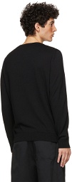 Fendi Black Wool 'Forever Fendi' Sweater
