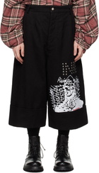 Rivington Roi Rebis Black 'INRI' Shorts