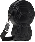 BAPE Black Baby Milo PU Leather Bag