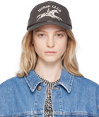 Kijun Gray 'Horse Club' Cap
