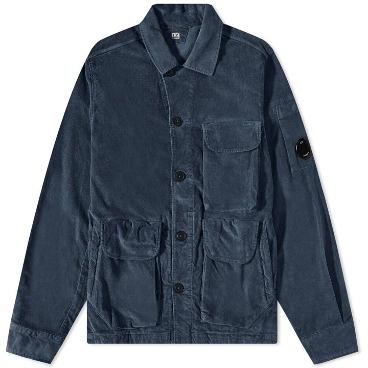 Photo: C.P. Company Men's Cord Chore Jacket in Total Eclipse