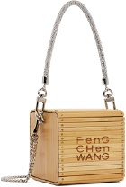 Feng Chen Wang Beige Square Small Bamboo Bag