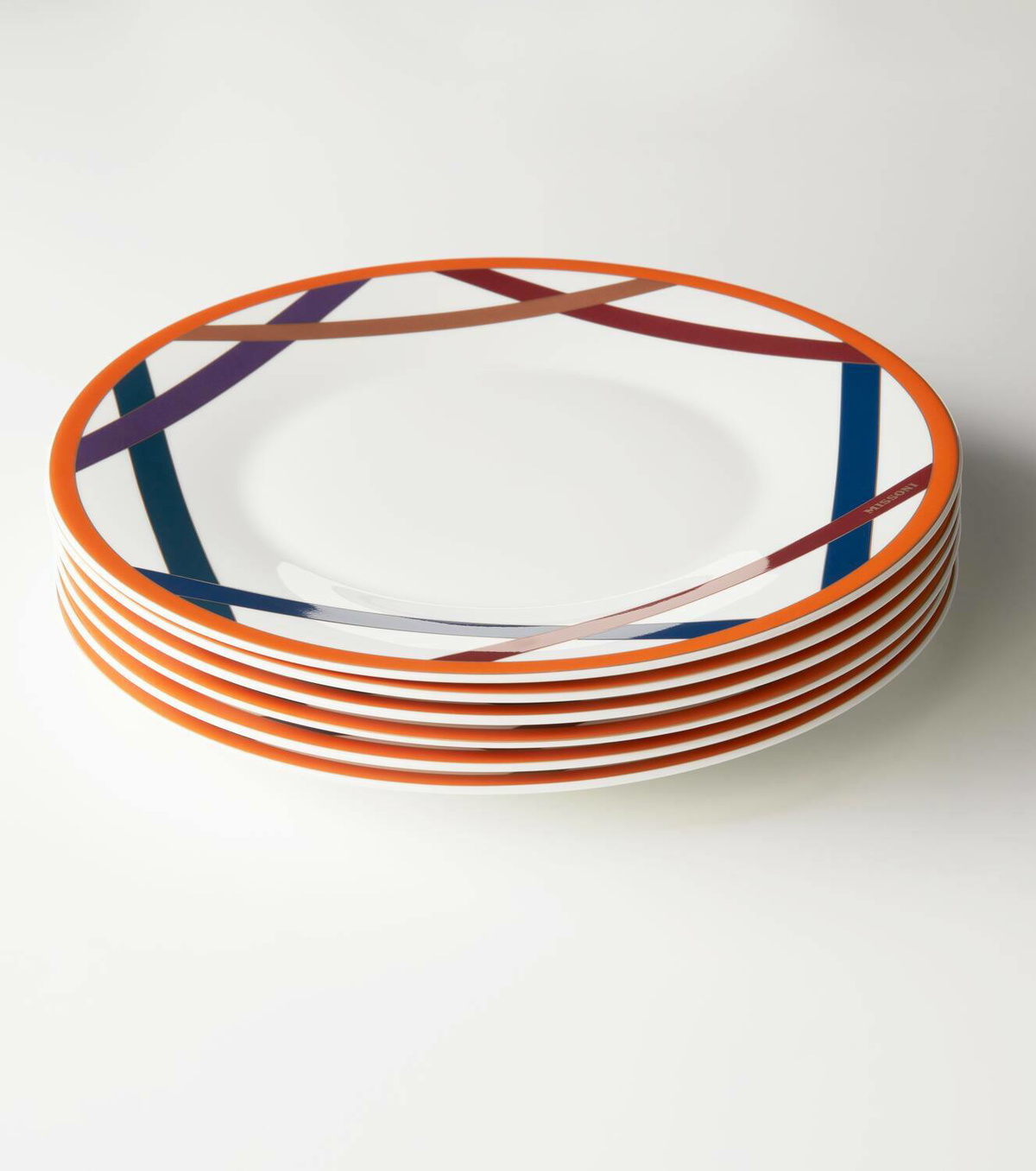 Missoni Nastri set of 6 dinner plates