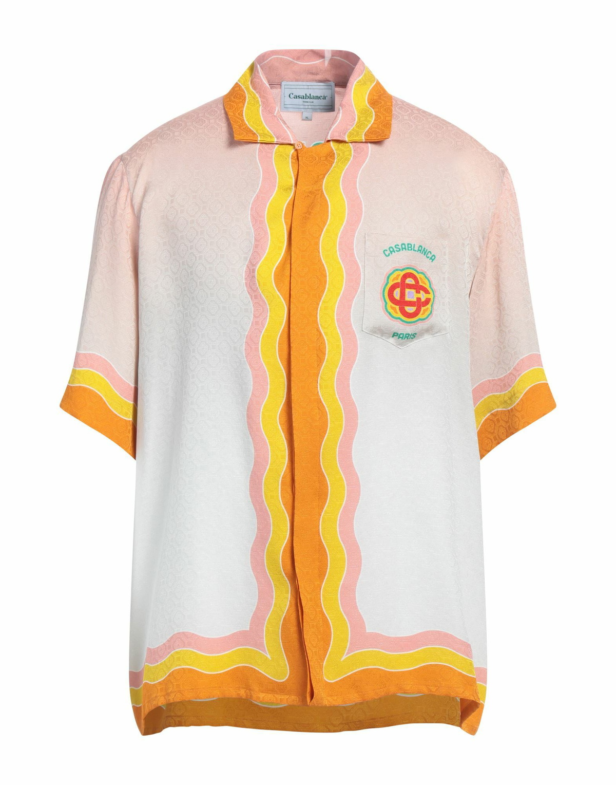 Casablanca Mens Shirt in Orange