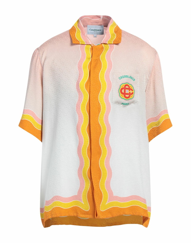 Photo: Casablanca Mens Shirt in Orange