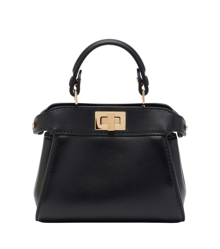 Photo: Fendi Peekaboo® Mini leather top-handle bag
