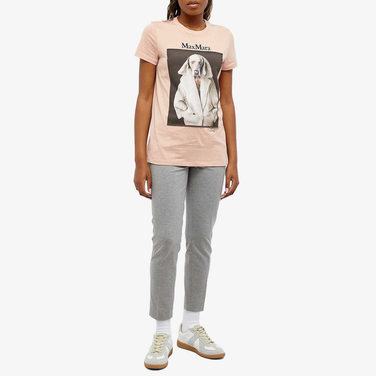 Max Mara Women's Valido T-Shirt in Pink Max Mara