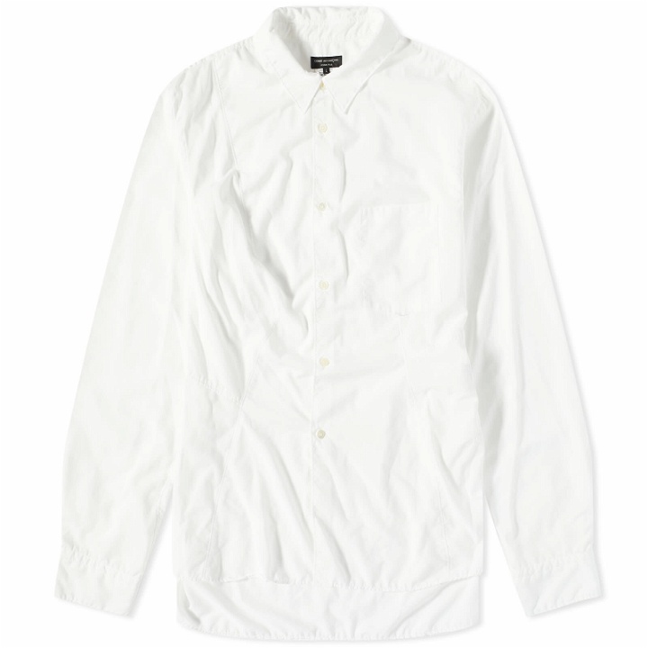 Photo: Comme des Garçons Homme Plus Men's Garment Treated Spun Shirt in White
