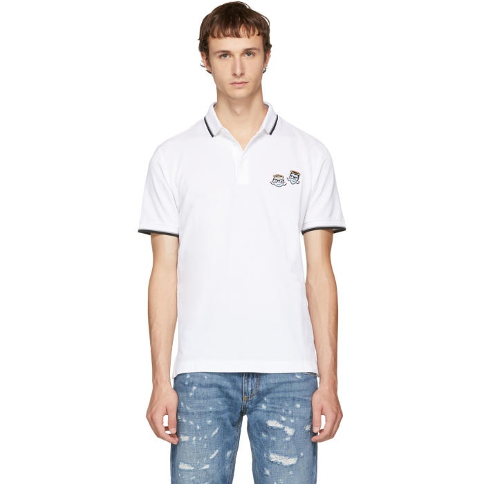 Photo: Dolce and Gabbana White Angel Designers Polo 