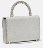 Roger Vivier Jewel Efflorescence Mini glitter tote bag