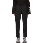 Juun.J Black Drawstring Trousers