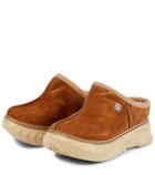Givenchy - Marshmellow suede and shearling slippers