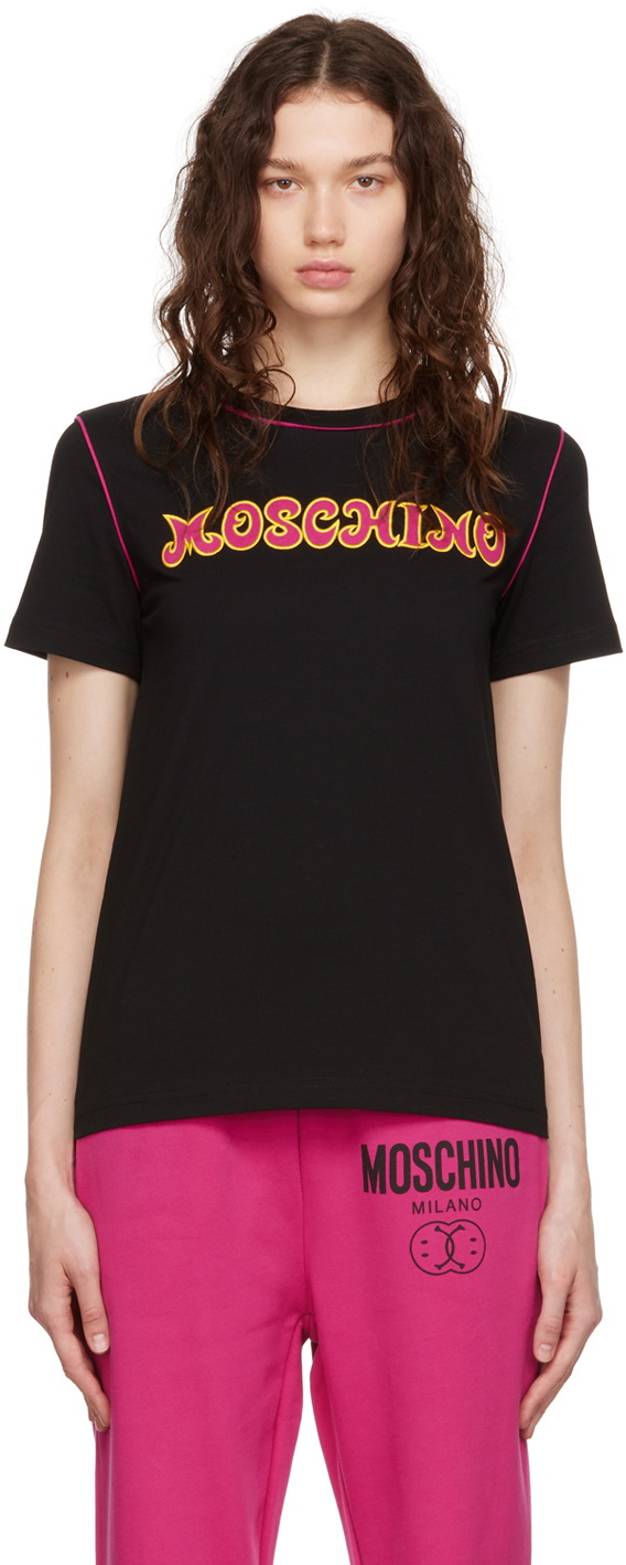 LOVE MOSCHINO! tee { size L , will fit a medium... - Depop