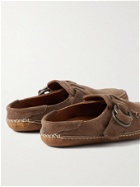 Quoddy - Legacy Suede Slippers - Neutrals