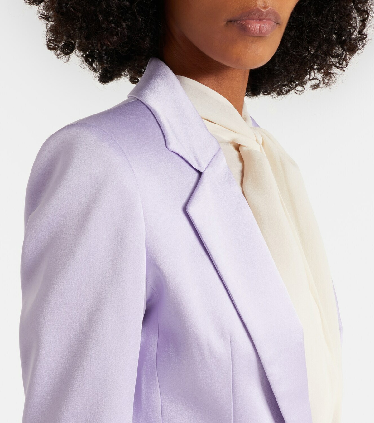 Nina Ricci Crêpe satin blazer