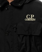 C.P. Company C.P. Duffel Mixed Goggle Jacket Black - Mens - Fleece Jackets