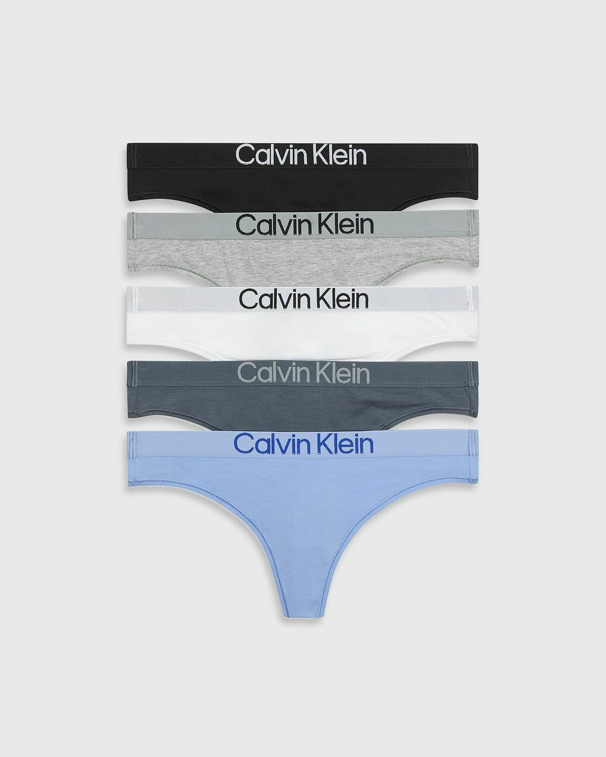 Calvin Klein Underwear THONG 5PK Multi-color Womens Panty