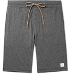 Paul Smith - Mélange Cotton-Jersey Pyjama Shorts - Gray