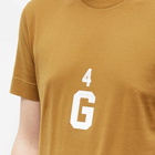 Givenchy Men's 4G Front & Back Logo T-Shirt in Bronze