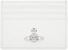Vivienne Westwood Off-White Flat Card Holder