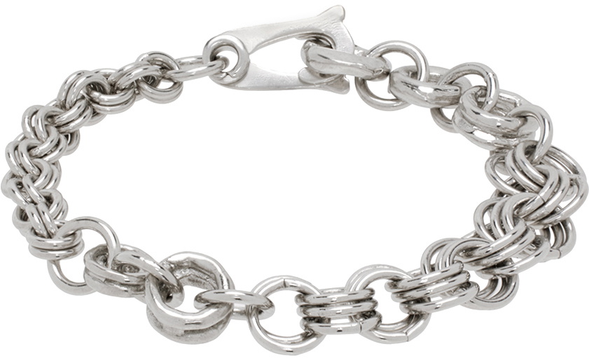 Vasiliki Silver Pictish Wrist Bracelet