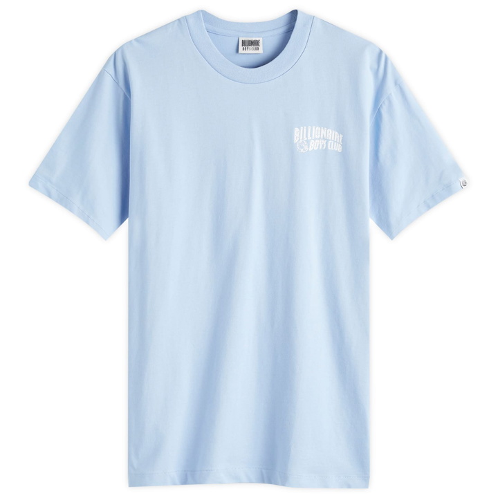 Photo: Billionaire Boys Club Men's Small Arch Logo T-Shirt in Blue