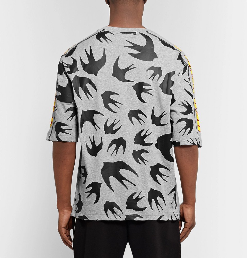 新品未使用　MCQ Alexander McQueen カモ柄　オーバーシャツ McQ Alexander McQueen - Oversized Logo-Appliquéd Printed