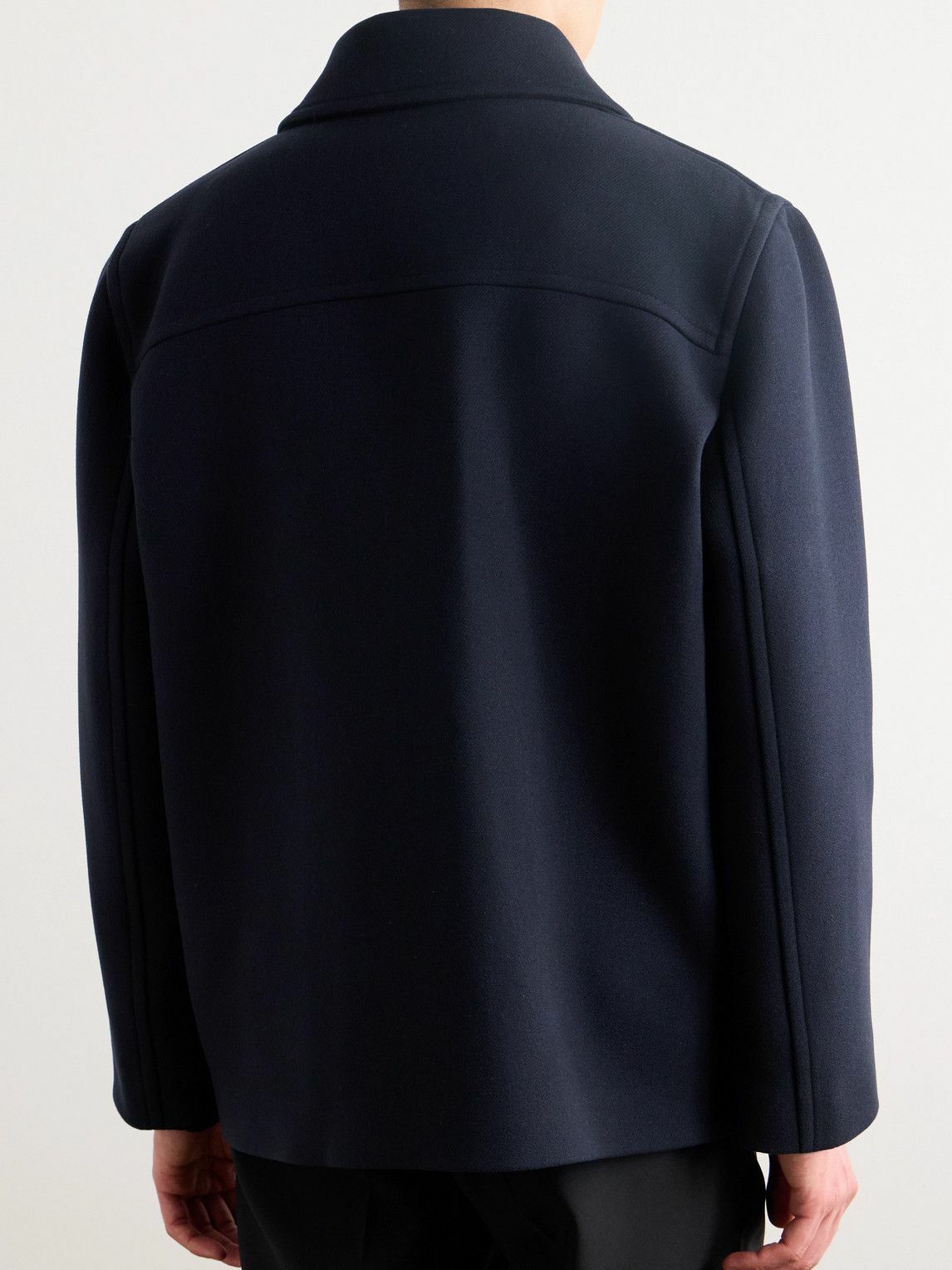 12 Valentino Garavani Wジャケット濃紺カシミア46 12 Valentino Garavani Wジャケット濃紺カシミア46 【公式通販】