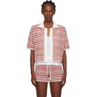 Holzweiler White Kelp Striped Shirt