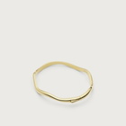 Missoma Women's Molten Classic Hinged Bangle in Gold