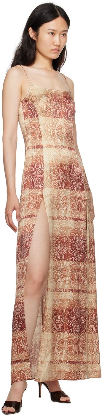 KIM SHUI SSENSE Exclusive Brown Maxi Dress