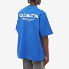 Cole Buxton Men's CB Sportswear T-Shirt in Cobalt