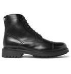 Grenson - Joseph Polished-Leather Boots - Men - Black