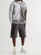 A-COLD-WALL* - Overdyed Loopback Cotton-Jersey Shorts - Gray