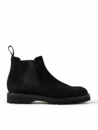 John Lobb - Lawry New Standard Suede Chelsea Boots - Black