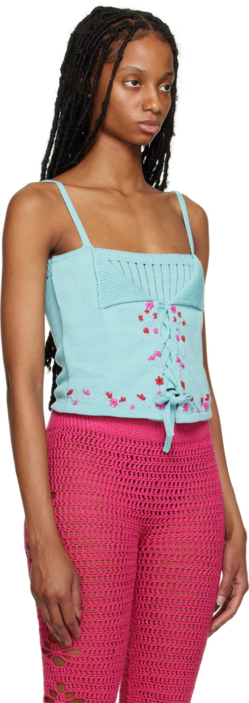 Tach Blue Mary Tank Top