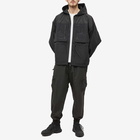 F/CE. Men's Oversized Mountain Parka Jacket in Black