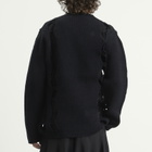 Comme des Garçons Homme Plus Men's Lily-Yarn Long Sleeve Jersey in Black
