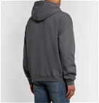 Jeanerica - Loopback Organic Cotton-Jersey Hoodie - Gray